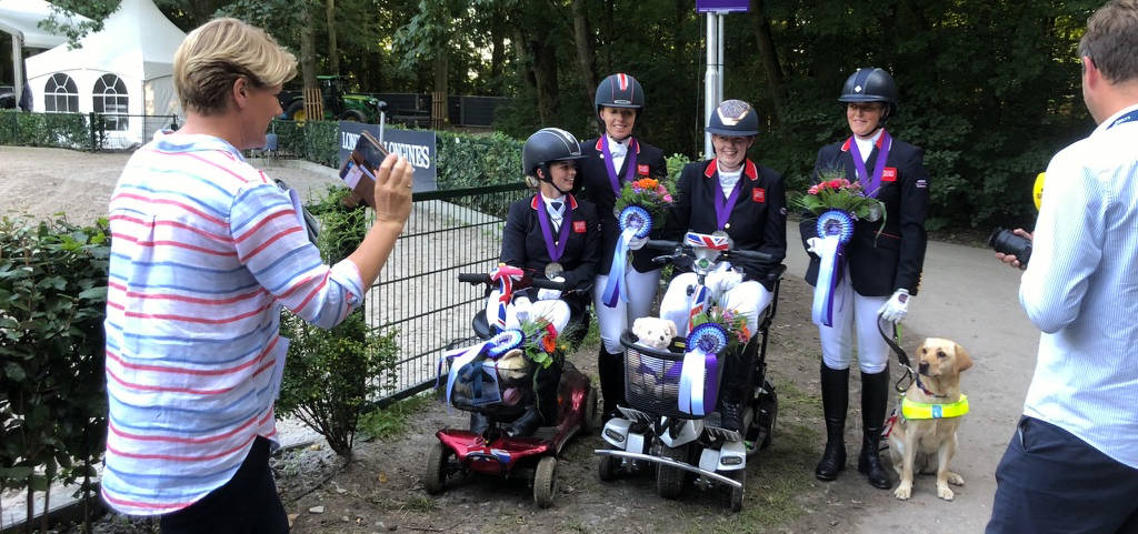 Image - Clare Balding Interviews Equestrian Team GBR