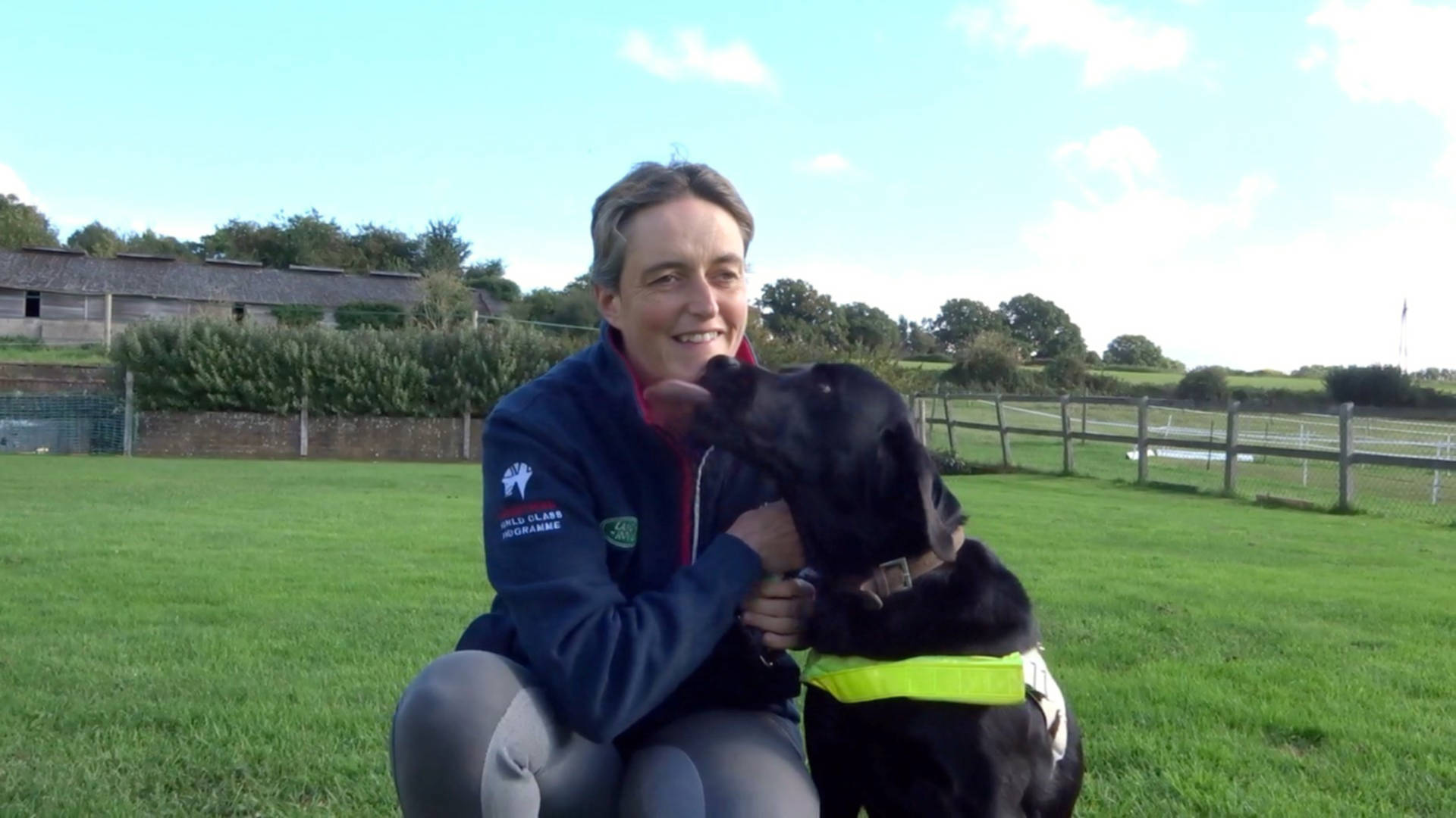 Image - Hebe licking Nicky's face