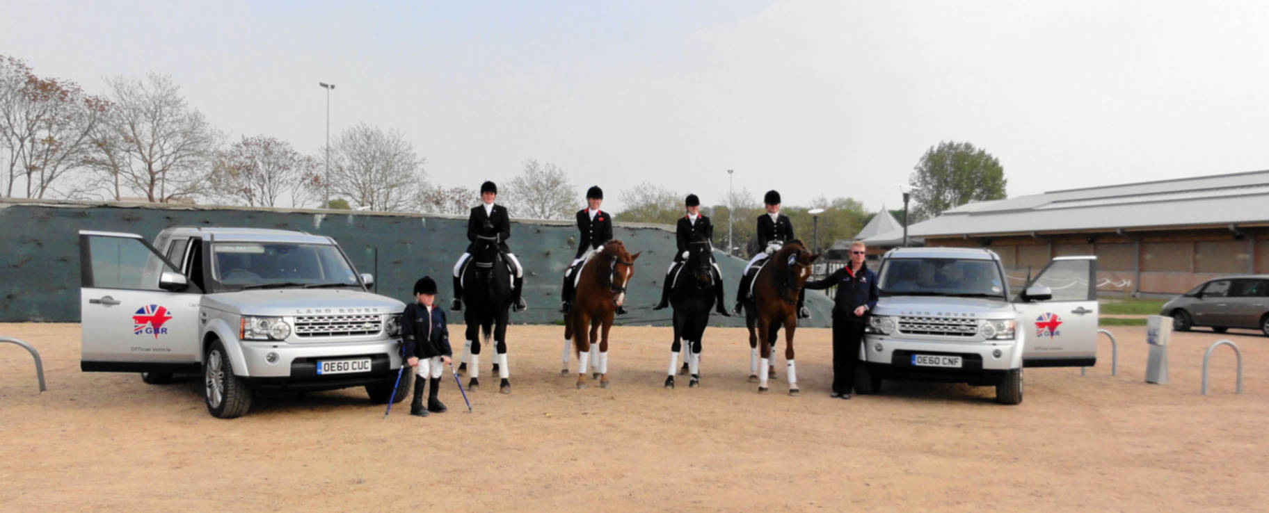 Image - Nicky and Equestrian Team GBR